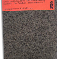 friedrich nietzsche – werke iii