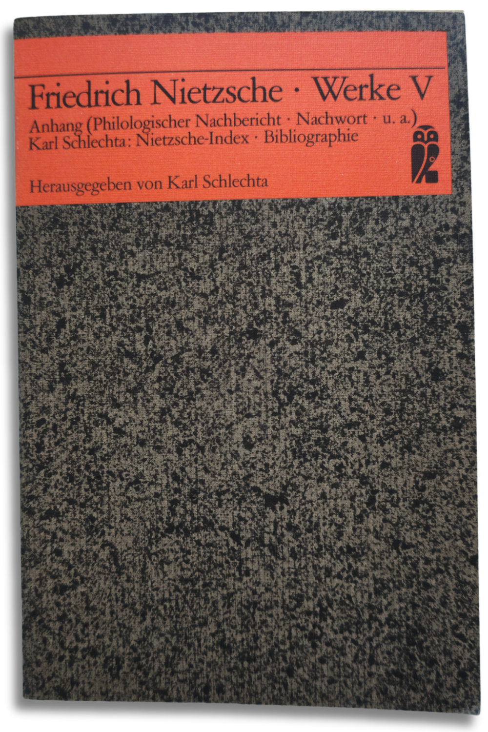 friedrich nietzsche werke v