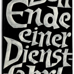 ende einer dienstfahrt