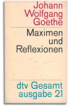 maximen und reflexionen